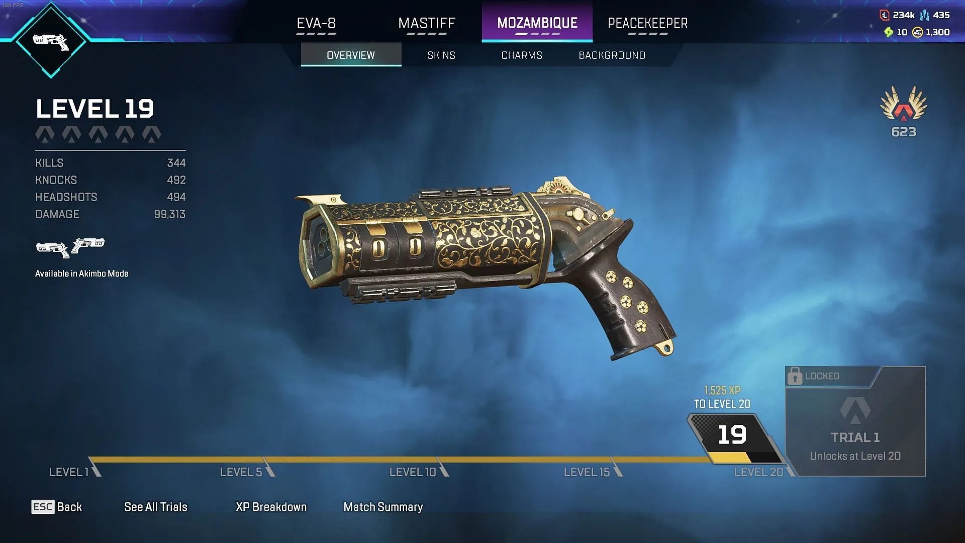 Mozambique Shotgun in Apex Legends (Image via EA)