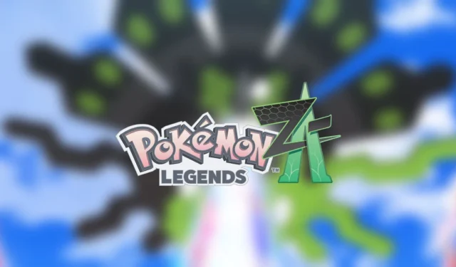 Informations sur les fuites récentes de Pokémon de Game Freak concernant Legends ZA