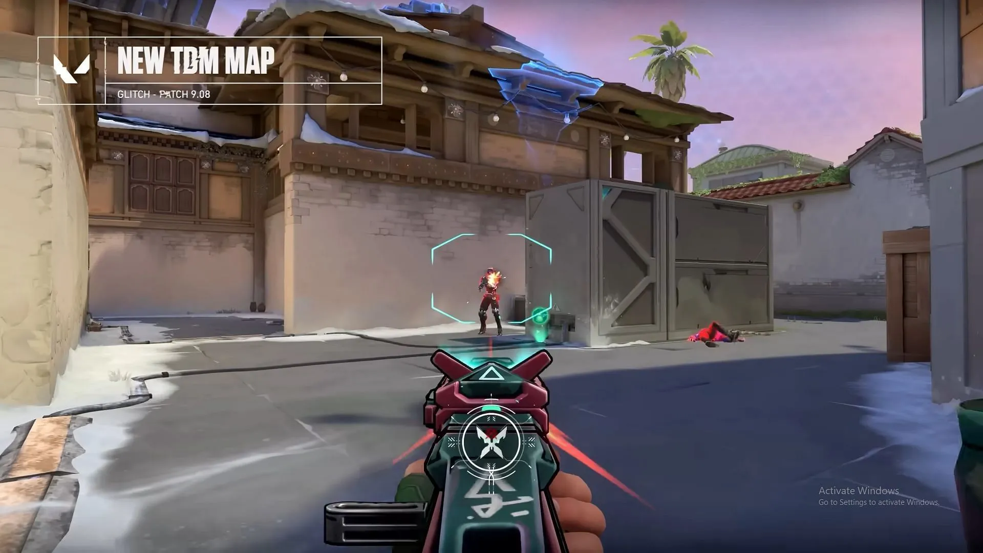 Un'anteprima della nuova mappa Team Deathmatch (immagine tramite Riot Games)