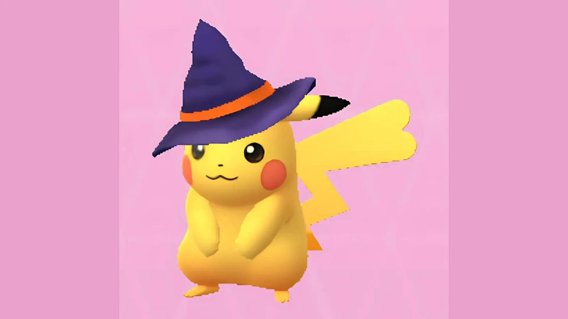 Pikachu con sombrero de bruja (imagen a través de The Pokemon Company)