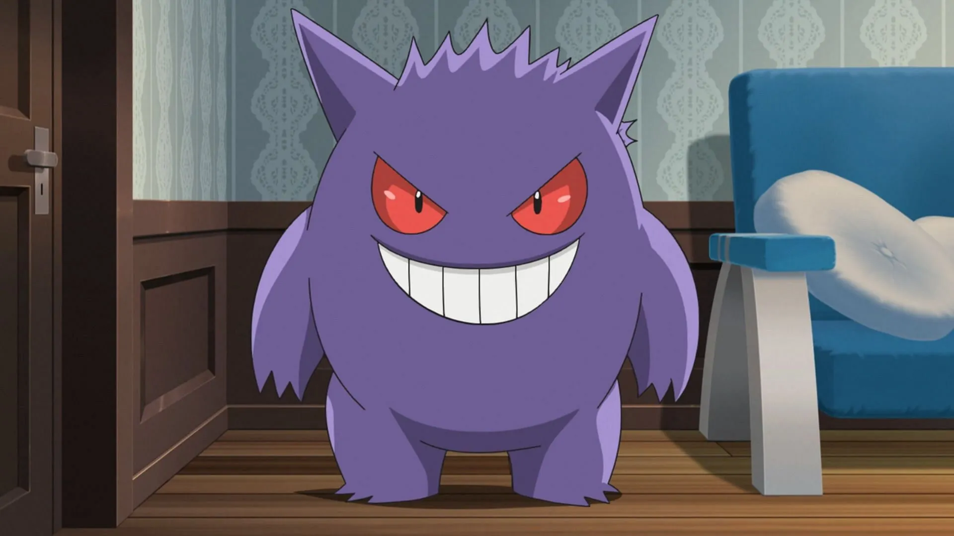 Gengar can be easily defeated with an overcharged super-effective move (Image via The Pokemon Company)