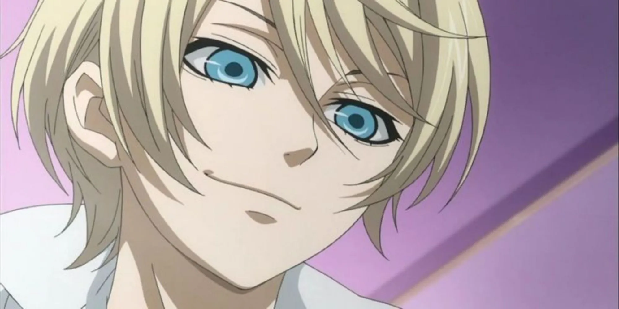 Alois Trancy sorridendo