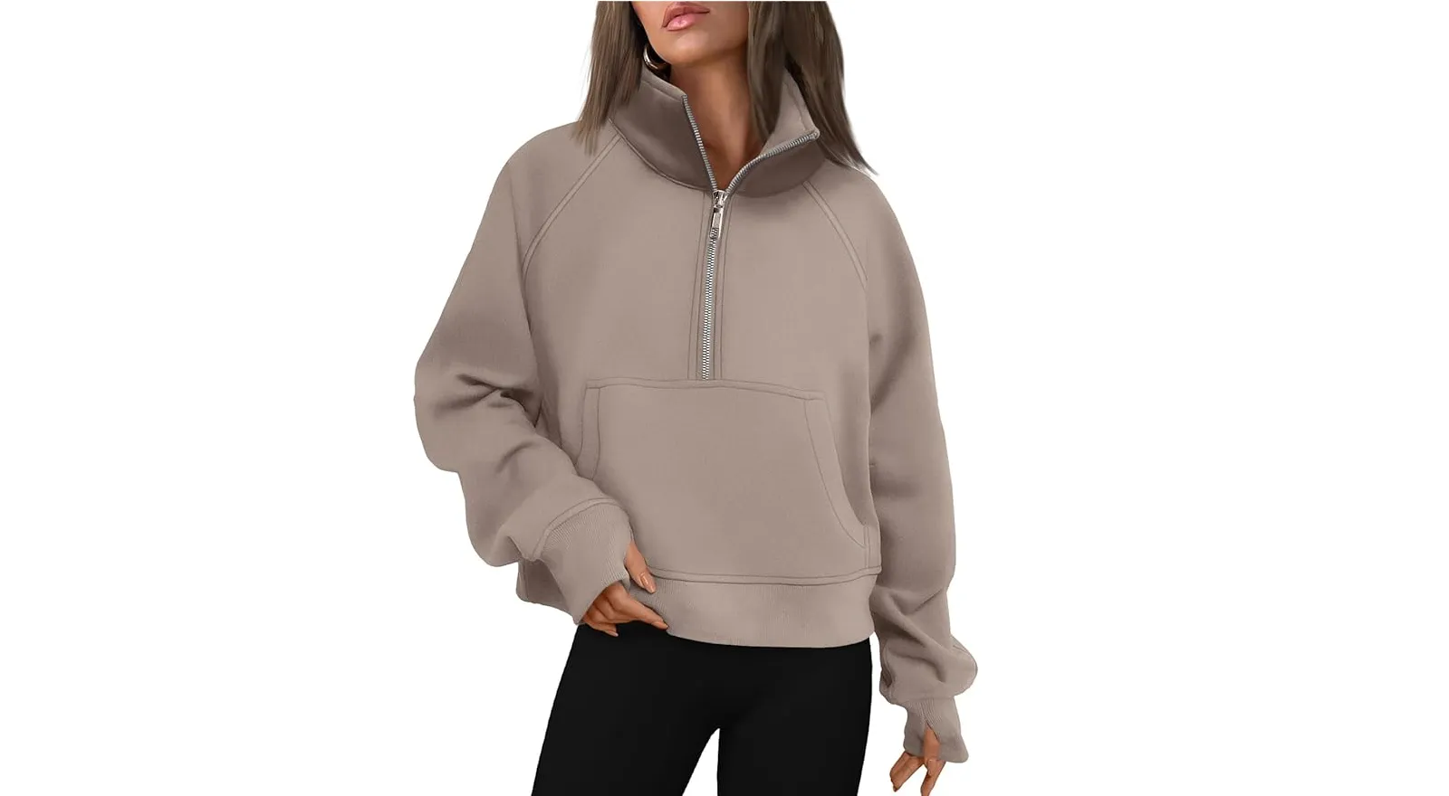 Automet half zip sweatshirt