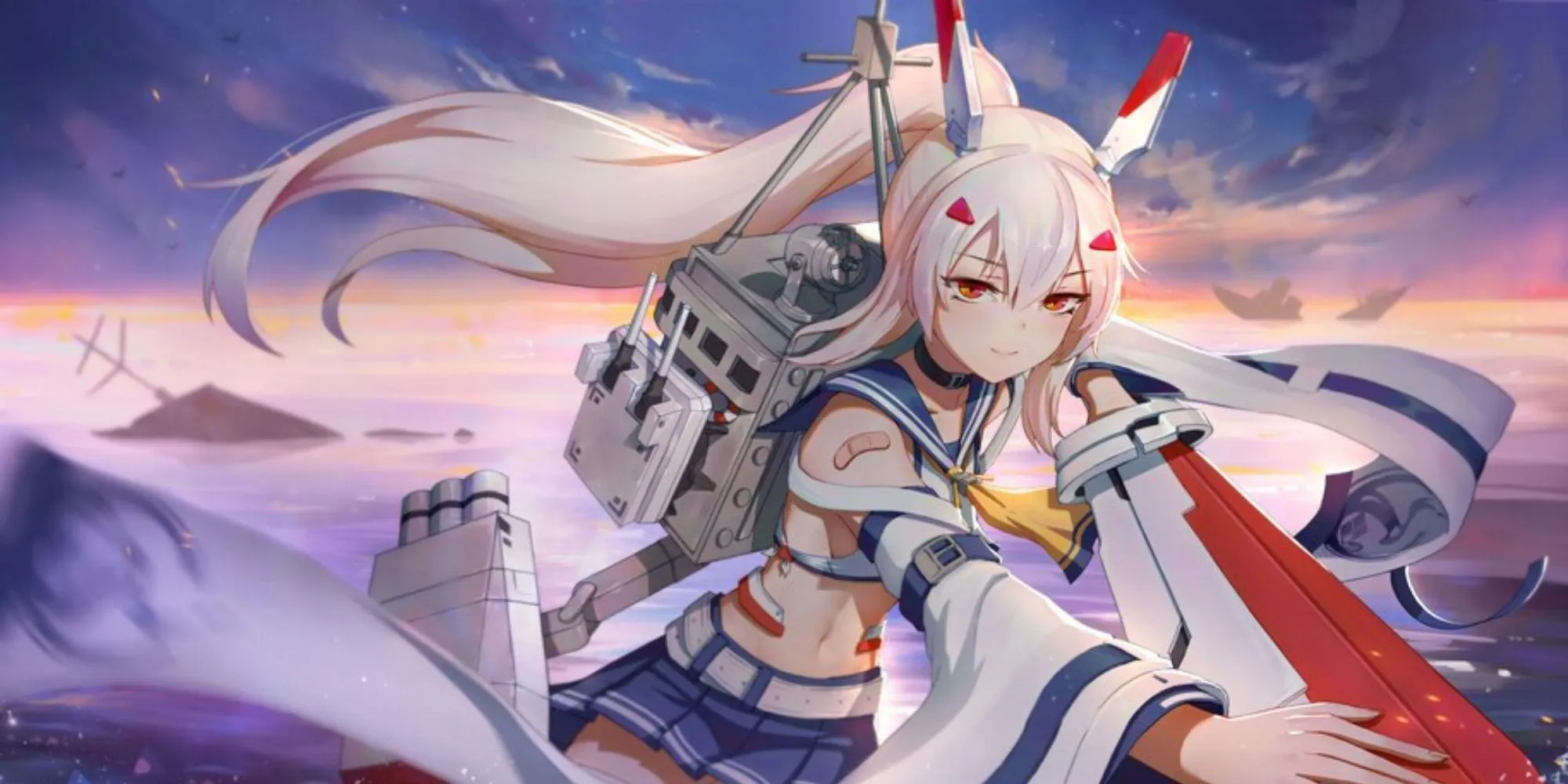 Grafika promocyjna anime Azur Lane