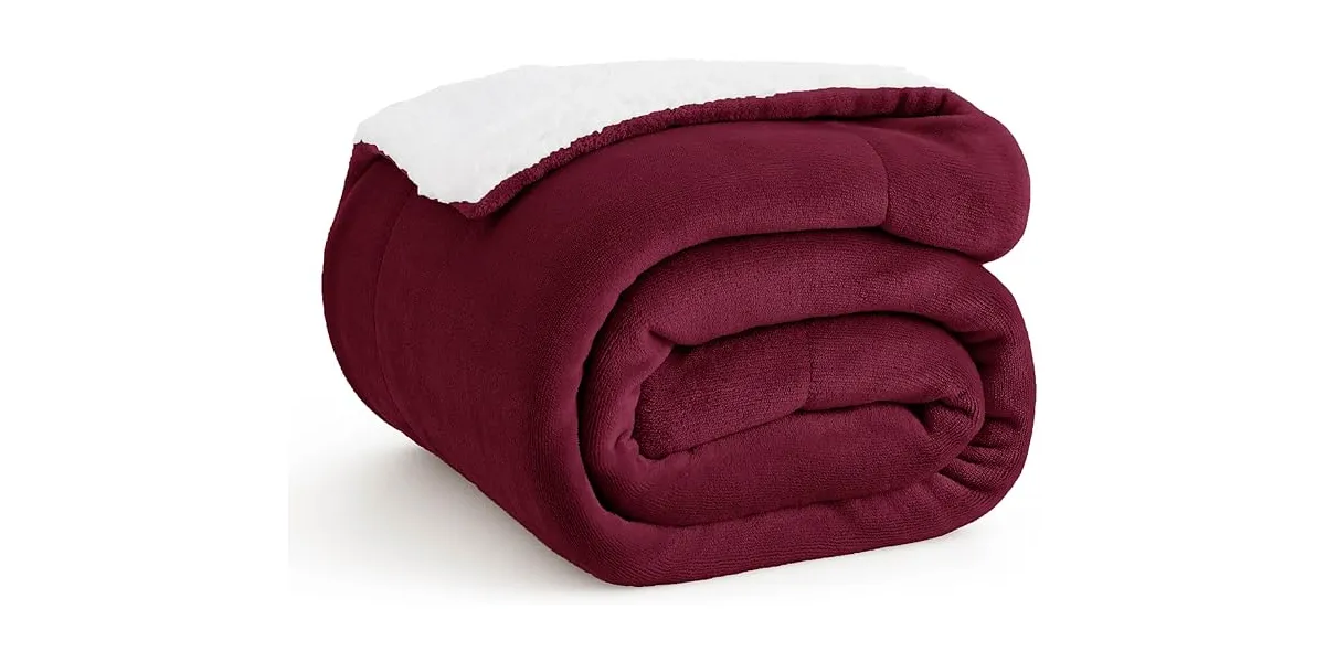 Bedsure sherpa throw blanket