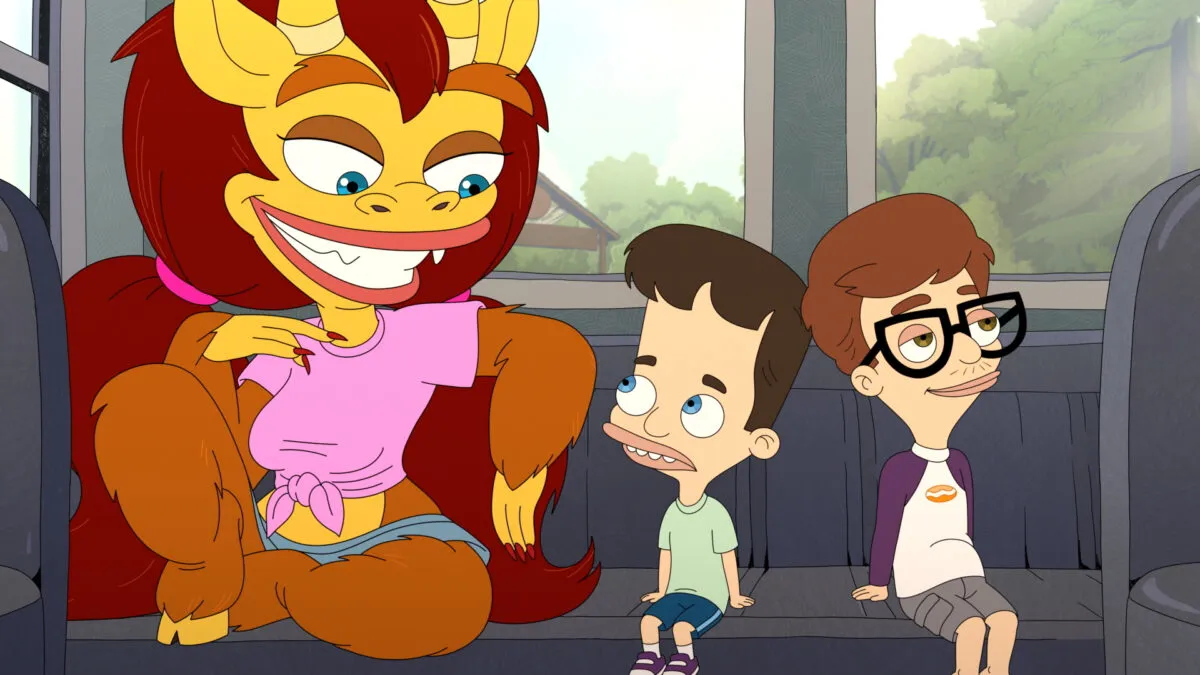 Connie, the Hormone Monstress from Big Mouth.