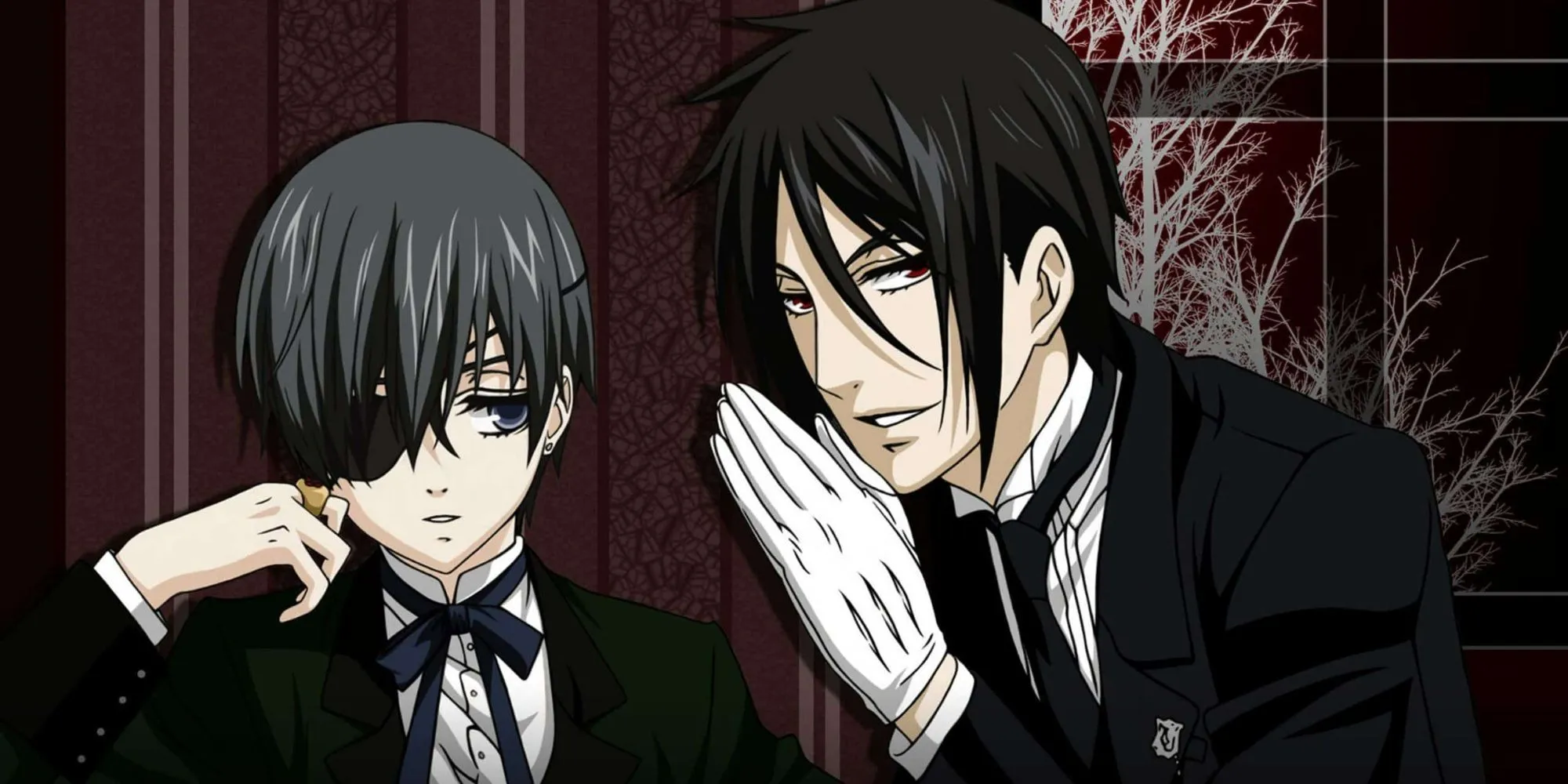 Ciel and Sebastian from Black Butler