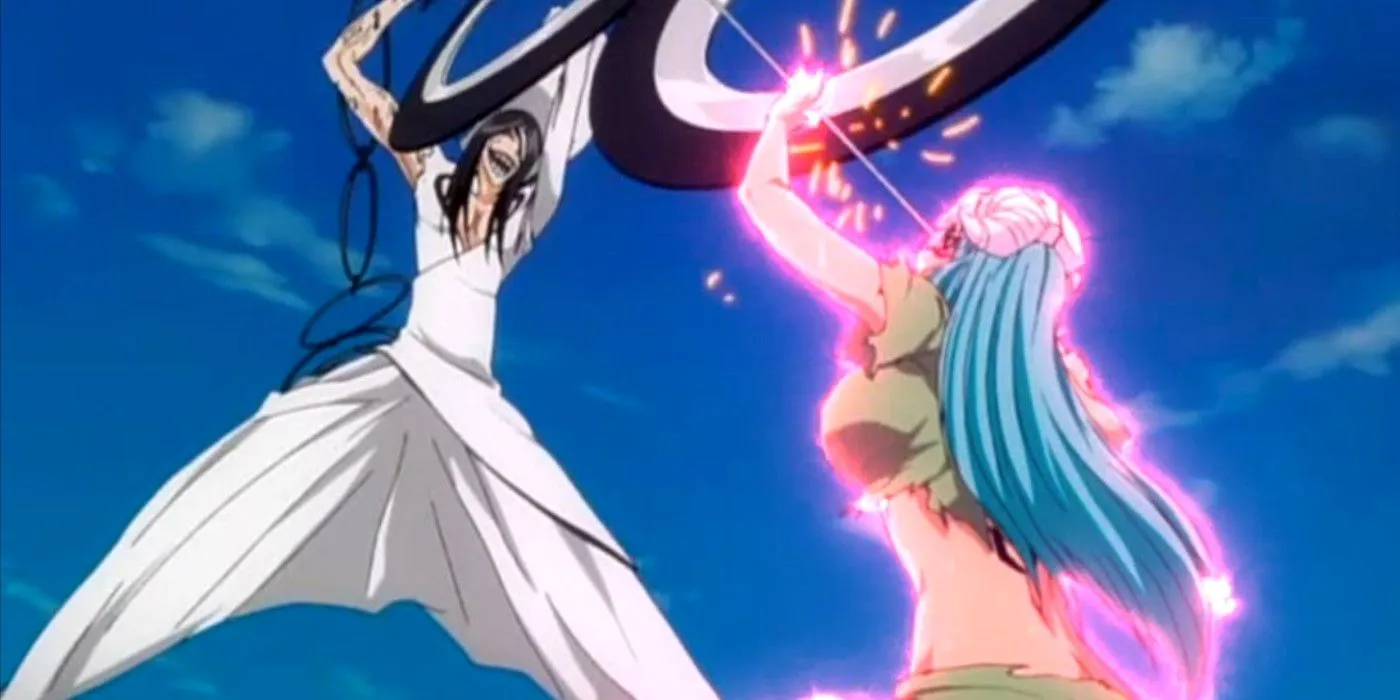 Fraccion Nelliel e Nnoitra Gilga de Bleach Nel