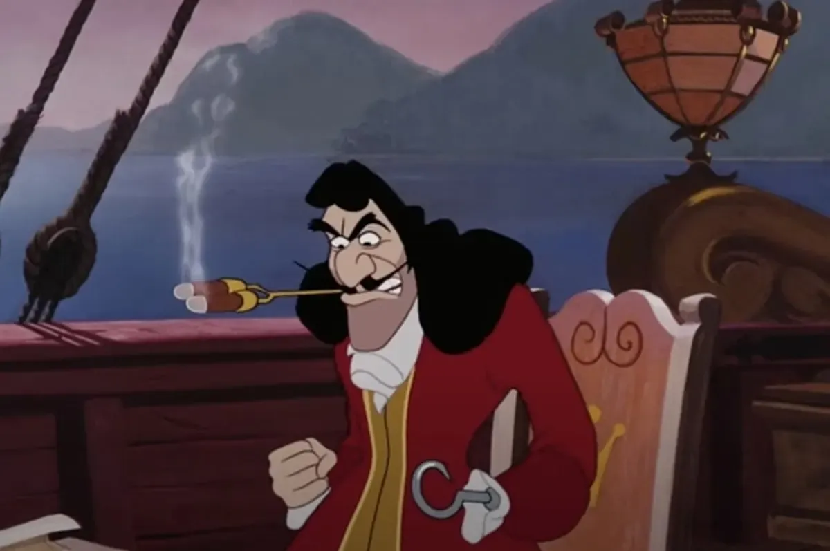 Captain Hook aus Peter Pan