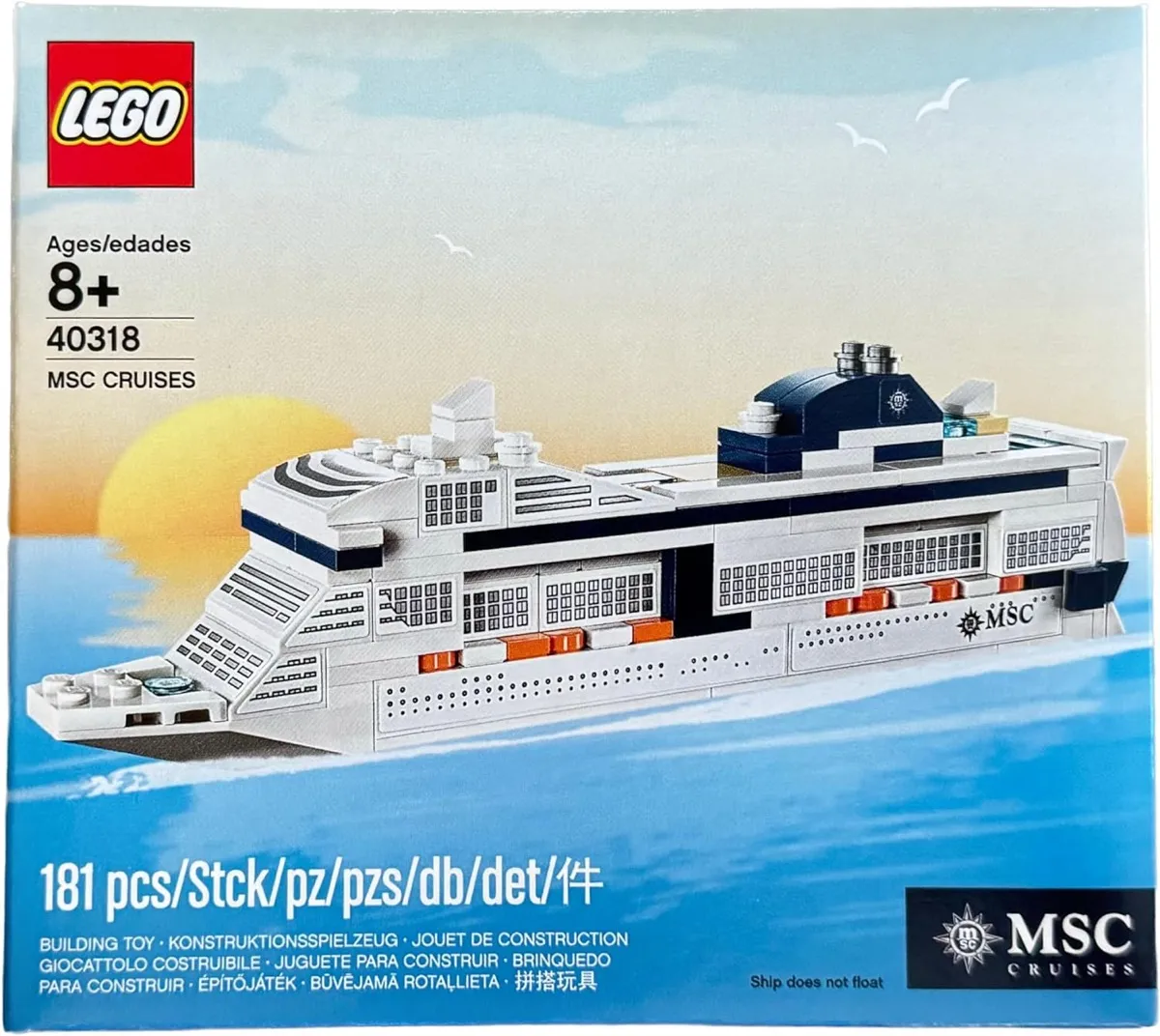 El set LEGO del crucero