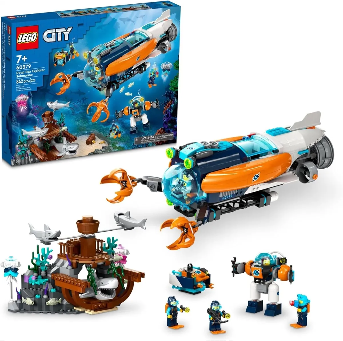 Zestaw LEGO: Łódź podwodna Deep-Sea Explorer