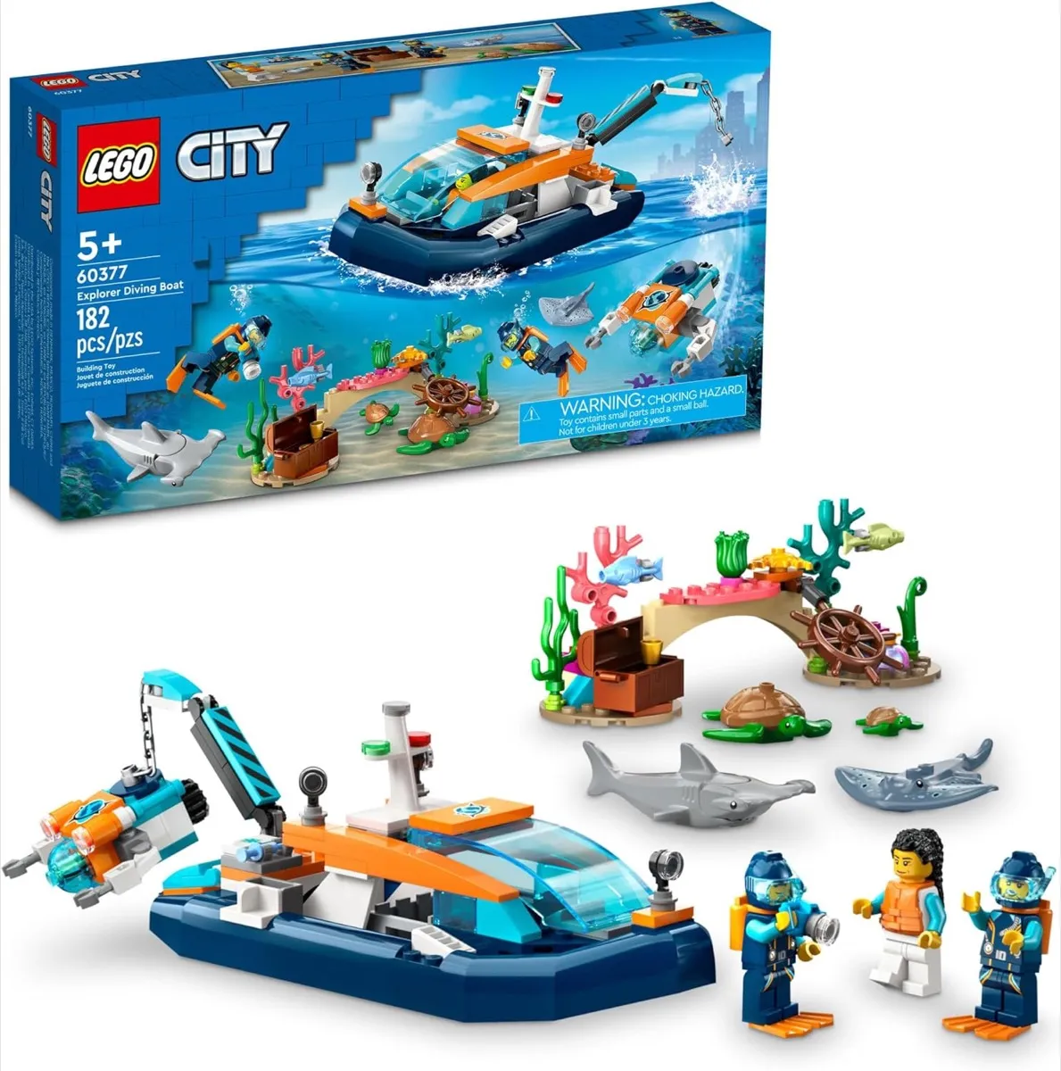 Il set LEGO Diving Boat