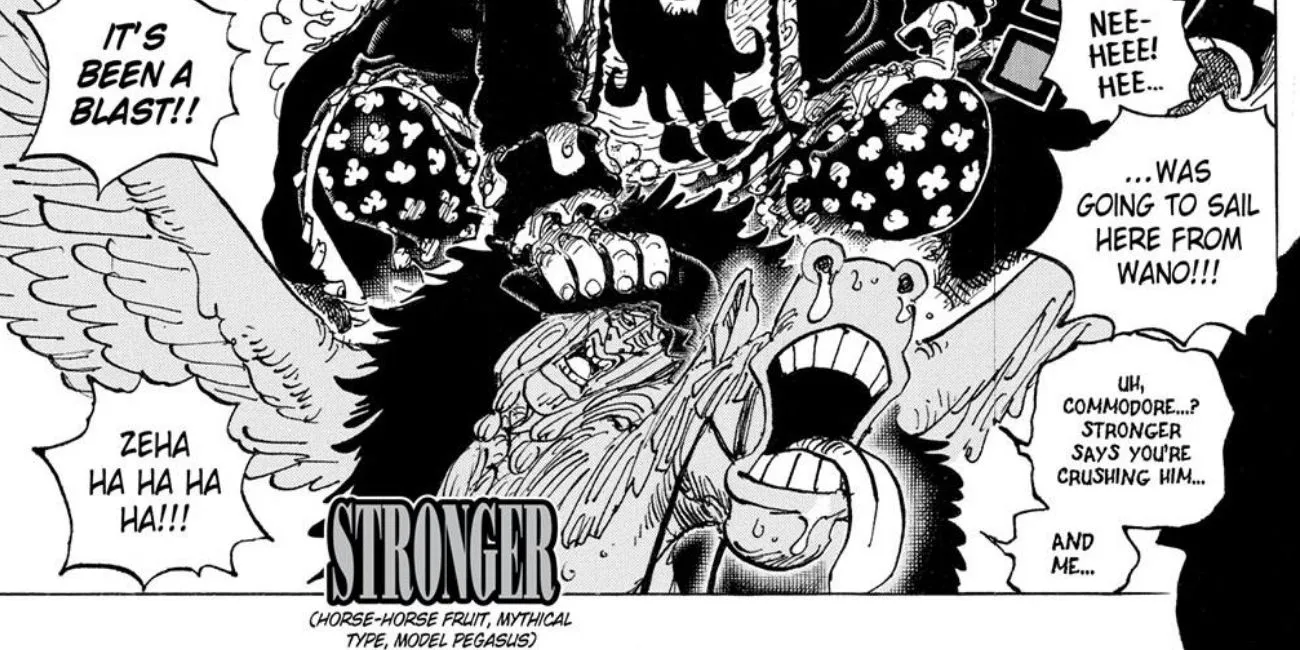 Doc Q e Stronger de One Piece