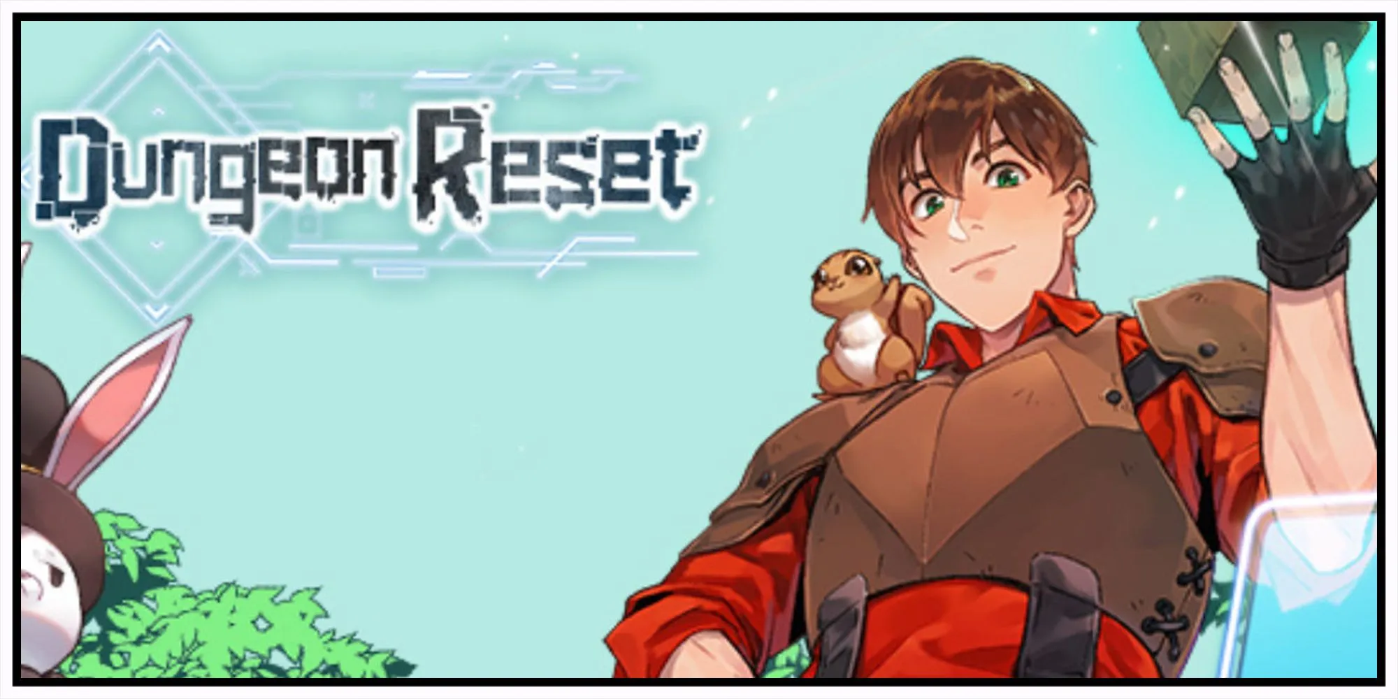 Arte da capa do Dungeon Reset Manwha