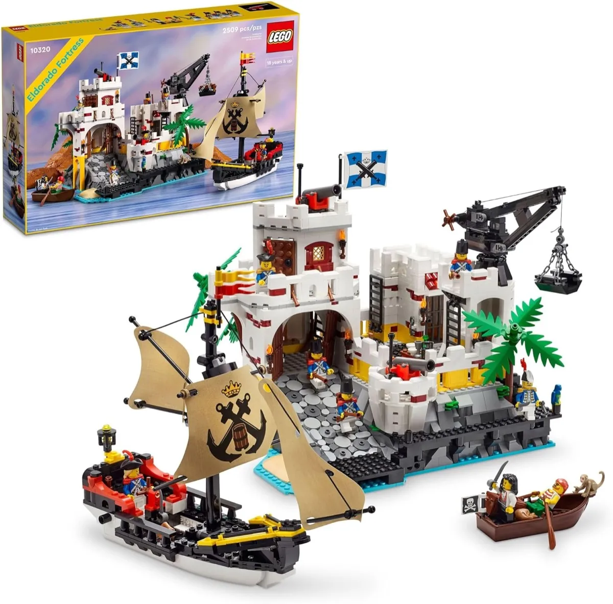 El set LEGO de la Fortaleza Eldorado