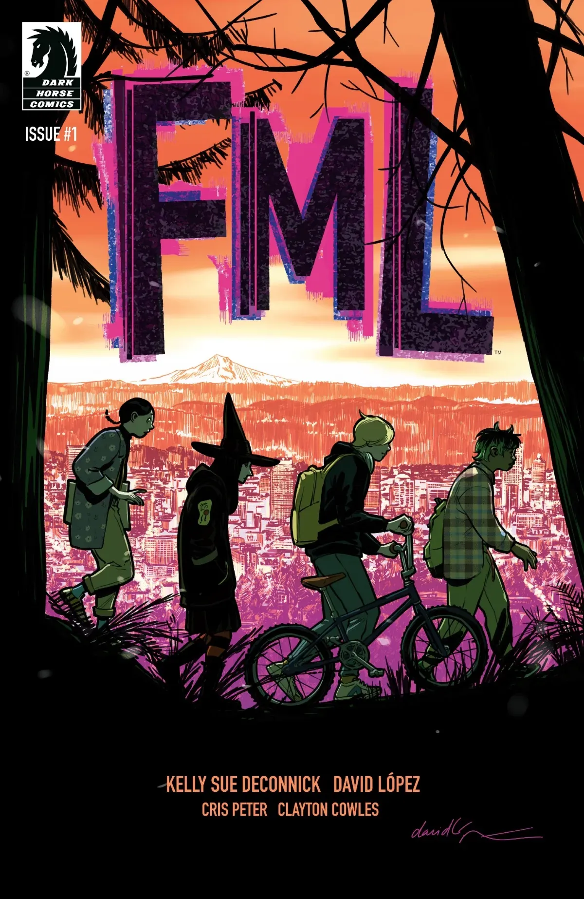 FML #1 封面 A，作者：David López