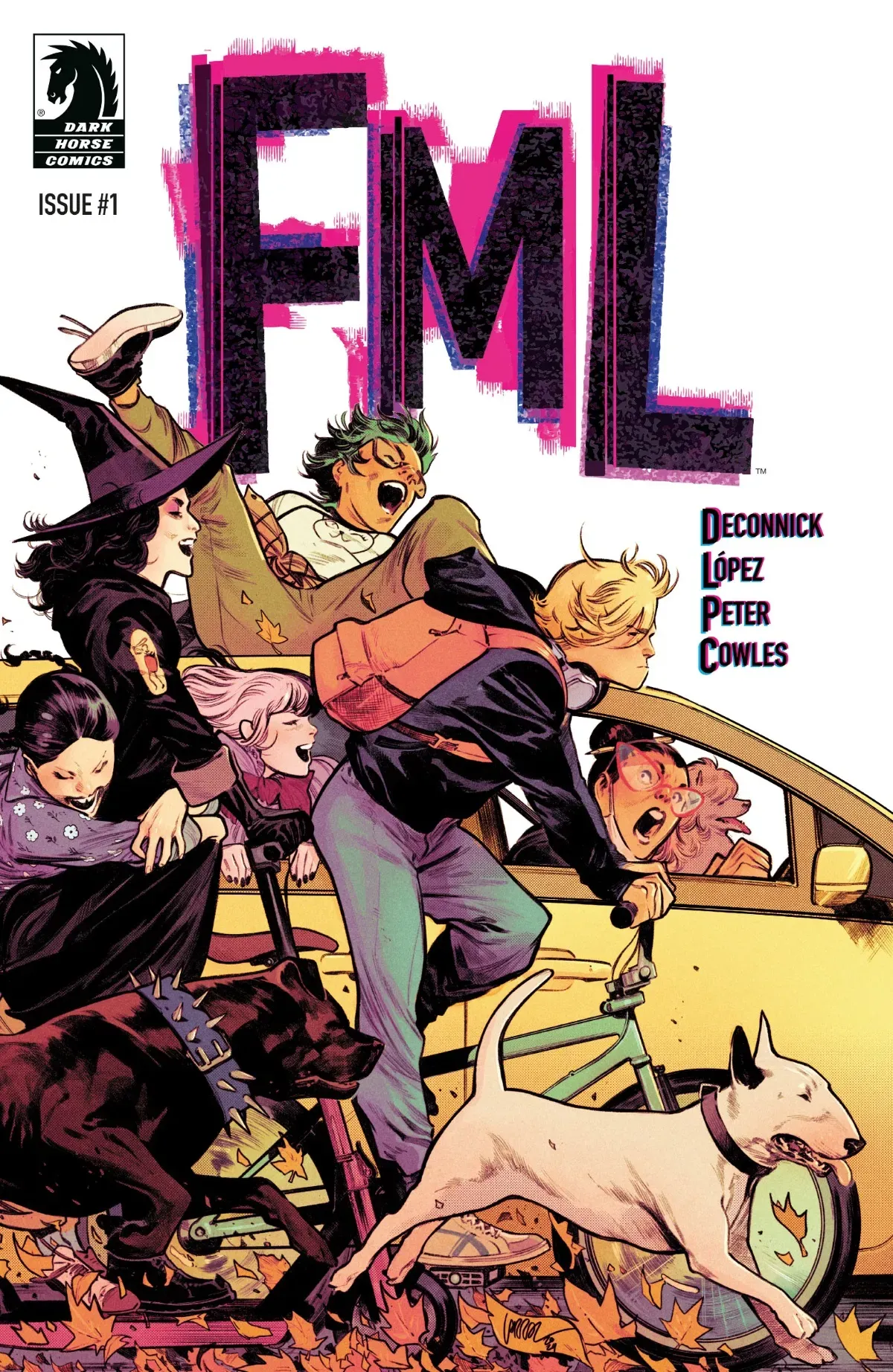 FML #1 Cover E autorstwa Pepe Larraza