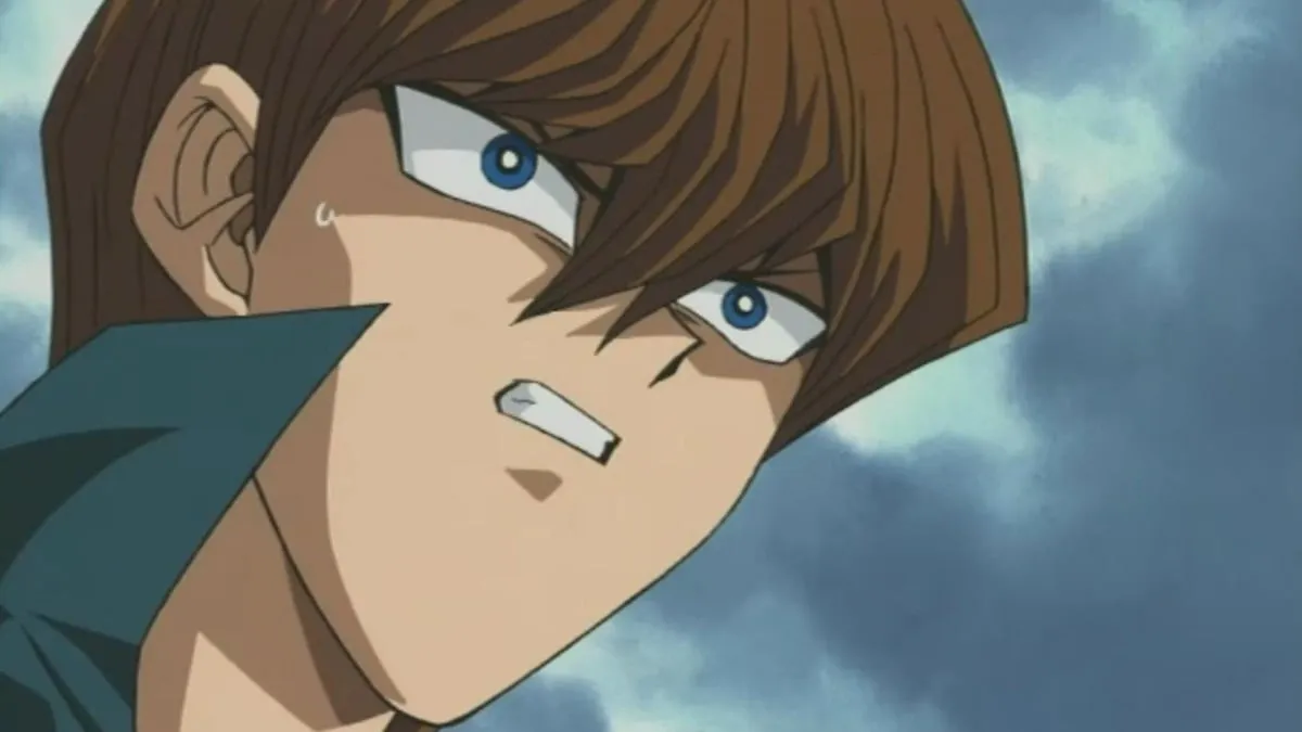 Seto Kaiba appears frightened in