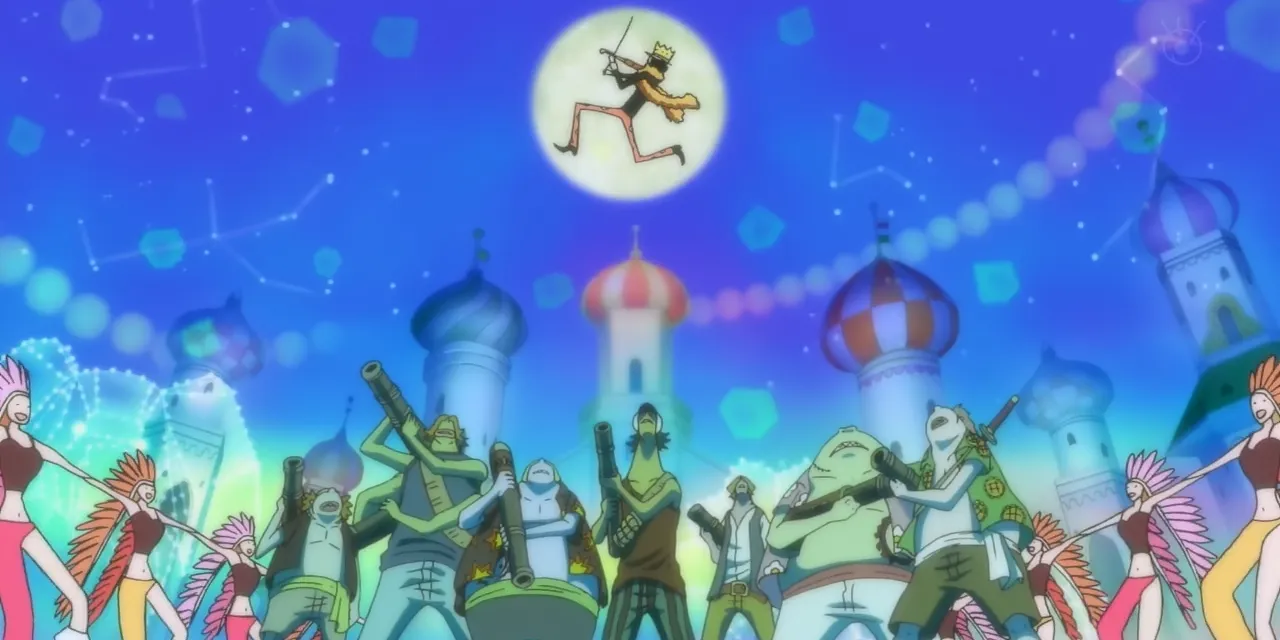 Arco de la isla FishMan en One Piece