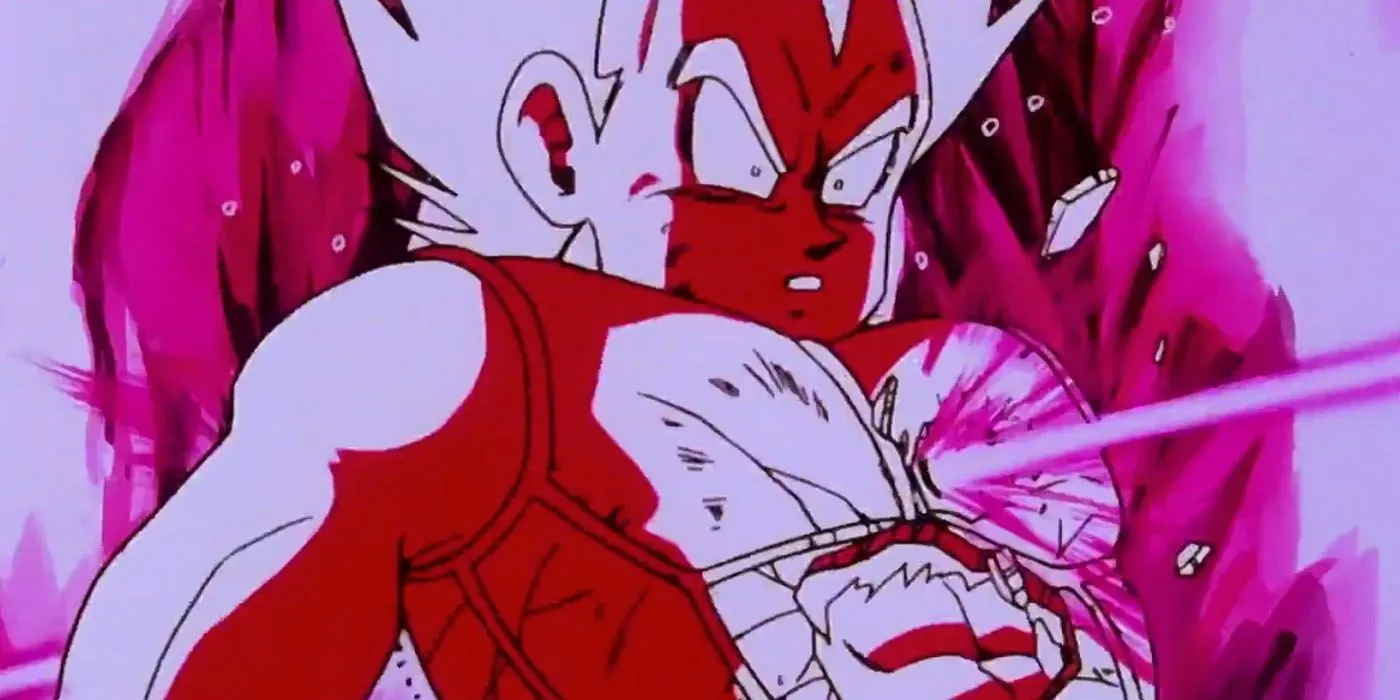 Frieza kills Vegeta