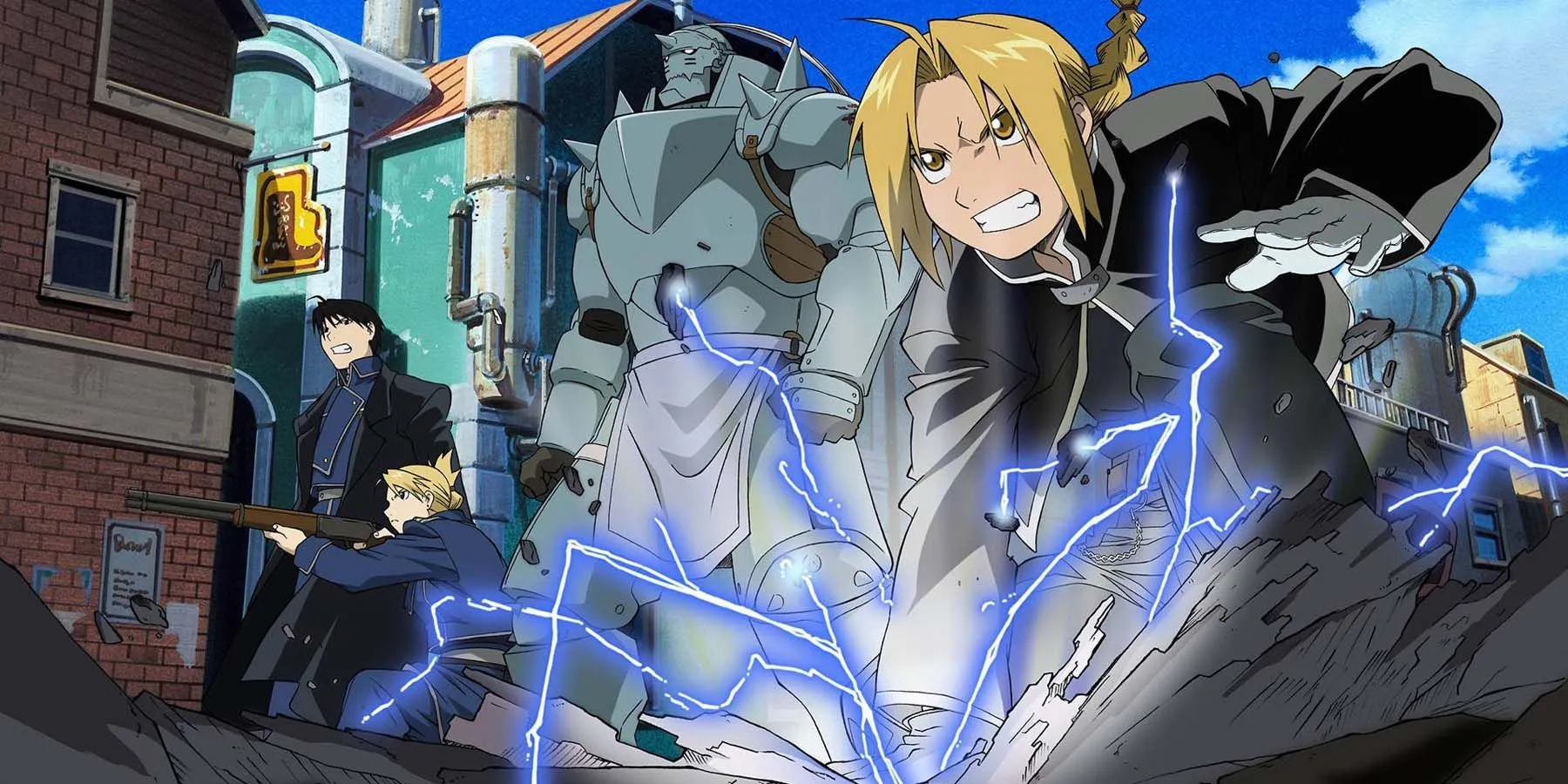 Fullmetal Alchemist Brotherhood bracia Elric