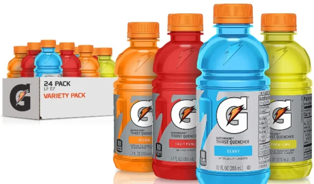 Rangliste aller Gatorade-Geschmacksrichtungen vom schlechtesten zum besten