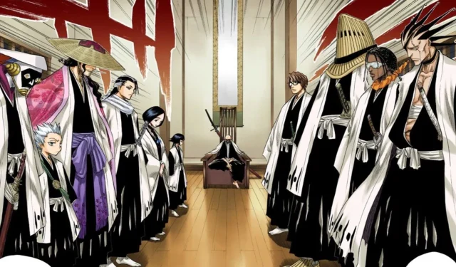 Classificando a força de cada capitão do Gotei 13 em Bleach