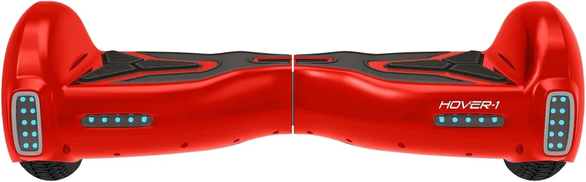 Um Hoverboard Hover-1 H1 vermelho