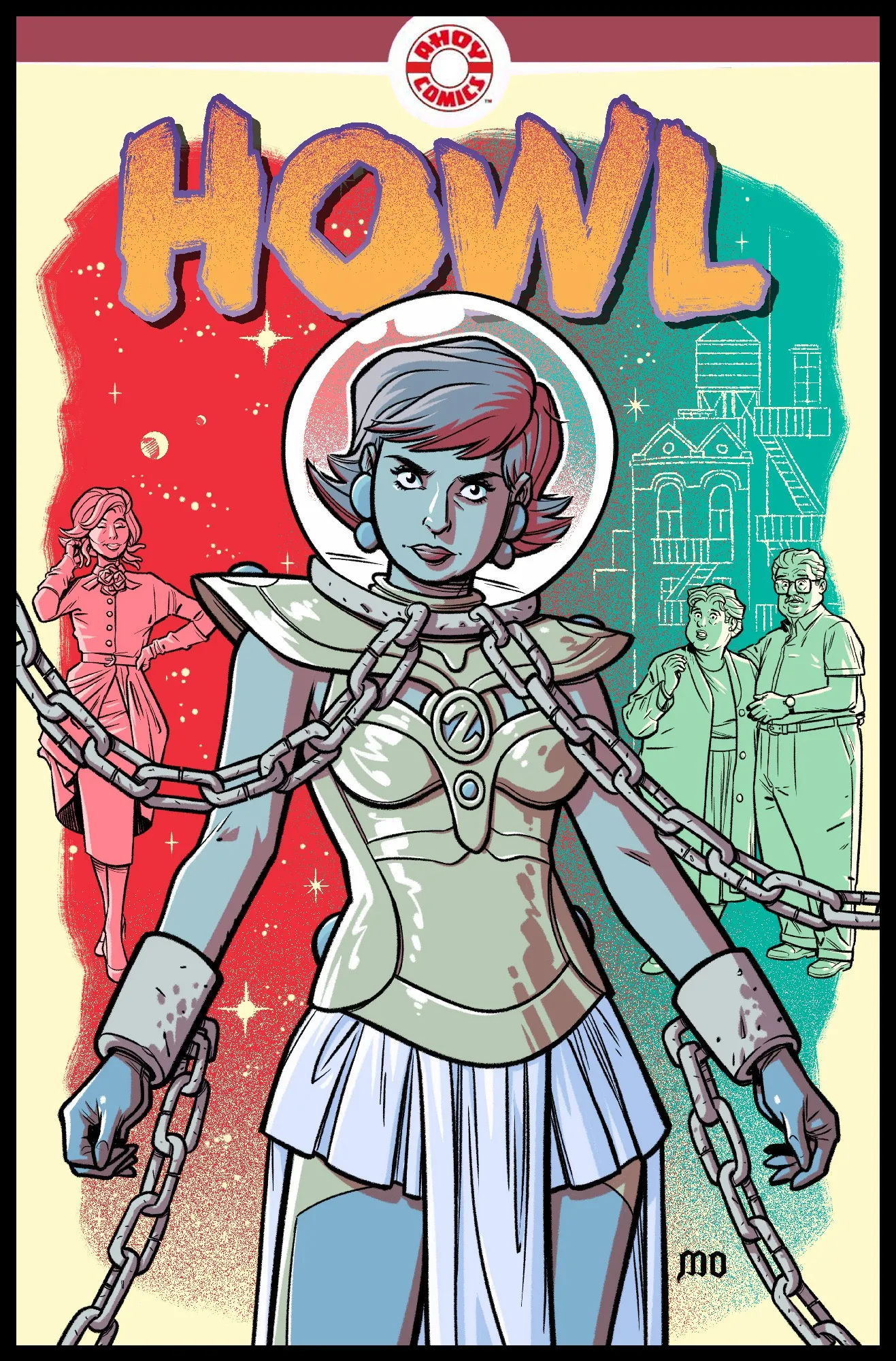 Howl #3 Copertina di Mauricet