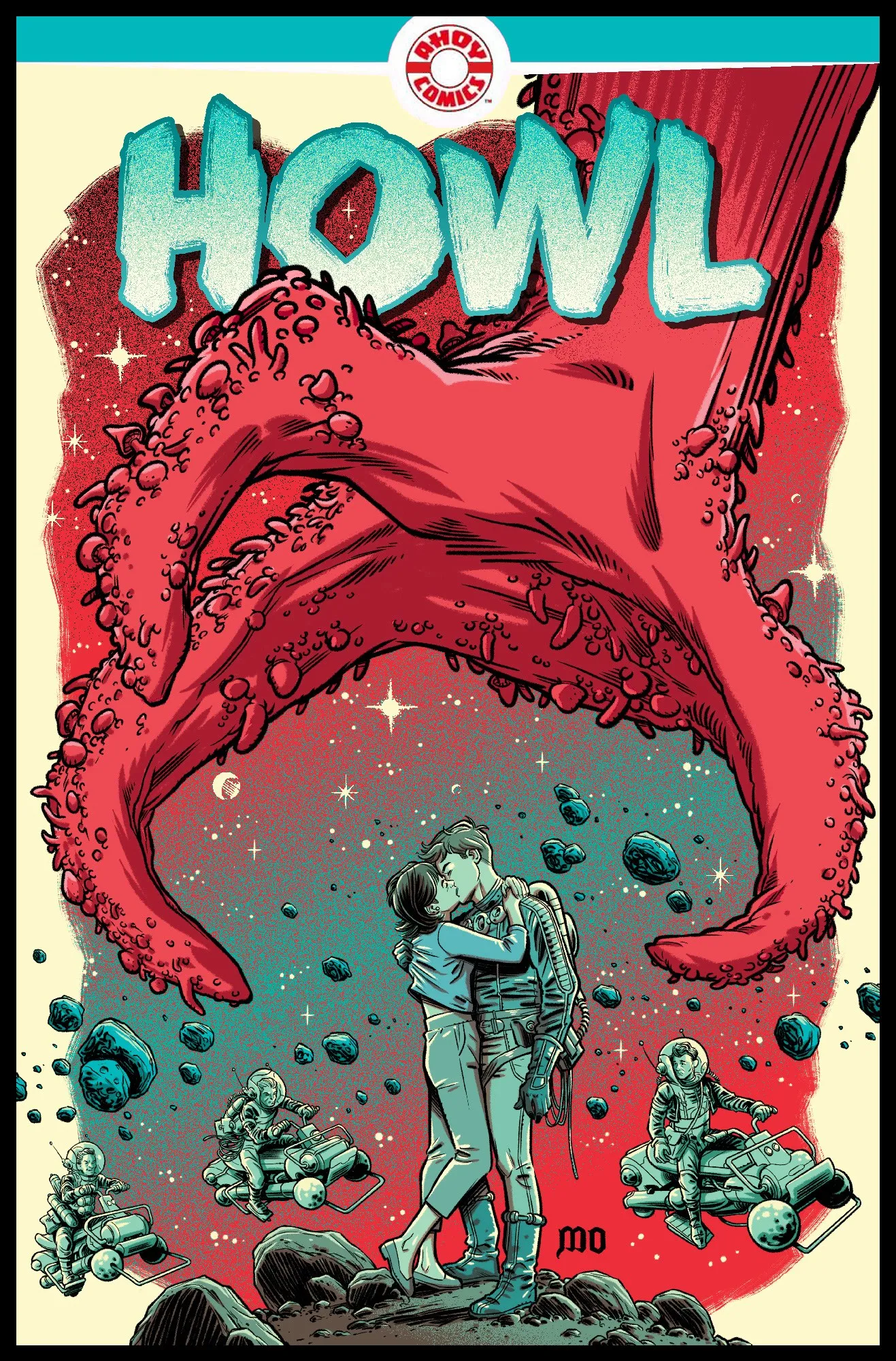 Howl #4 Copertina di Mauricet