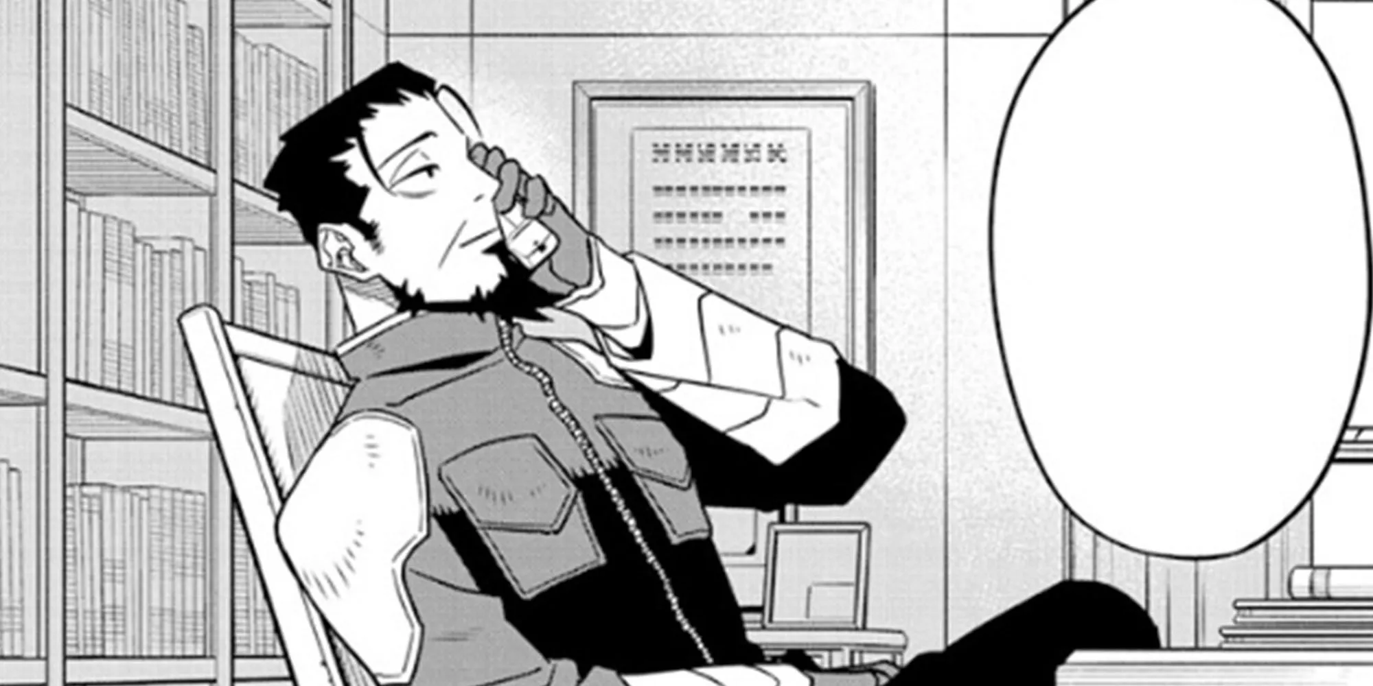 Kaiju No. 8 - Jugo Ogata On The Phone With Mina Ashino