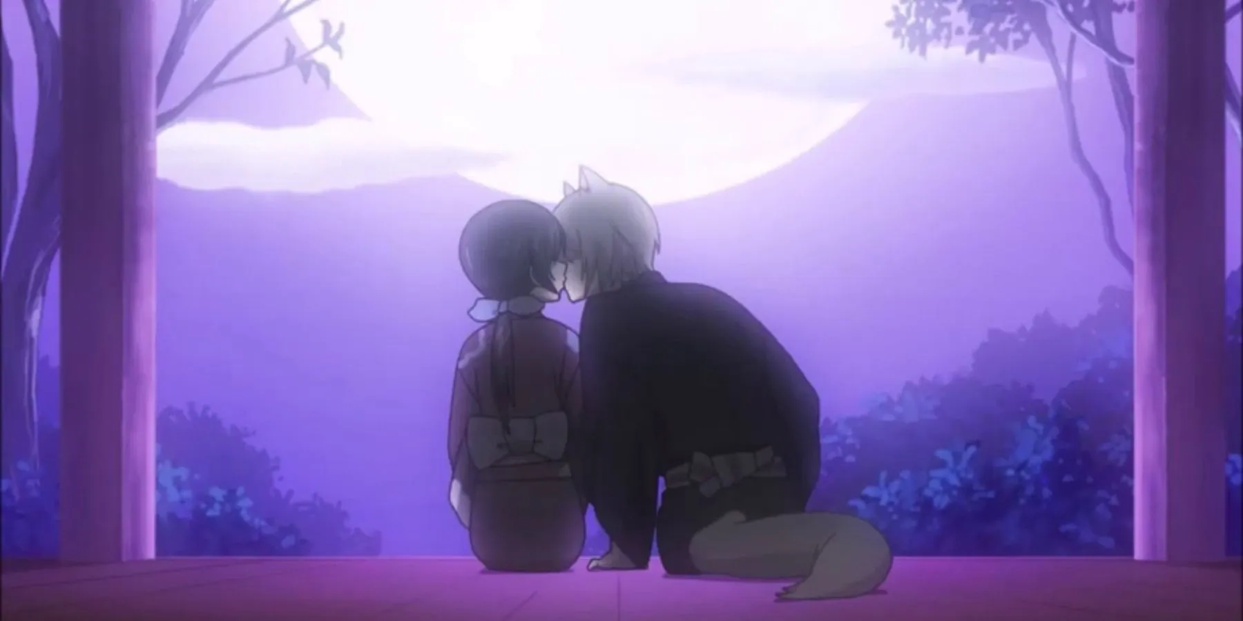 Le baiser de Kamisama_Nanami et Tomoe_Kiss