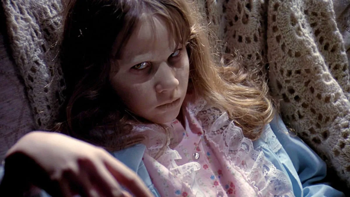 Linda Blair como Regan em 'O Exorcista'