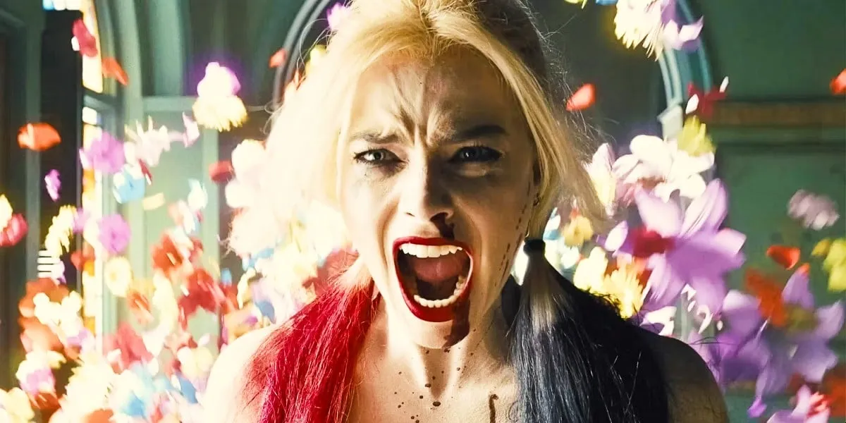 Margot Robbie nei panni di Harley Quinn in The Suicide Squad