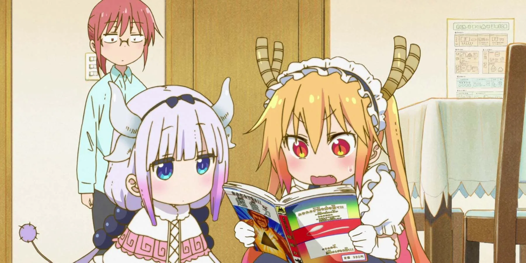 L'anime Dragon Maid di Miss Kobayashi, Kanna, Tooru, Kobayashi