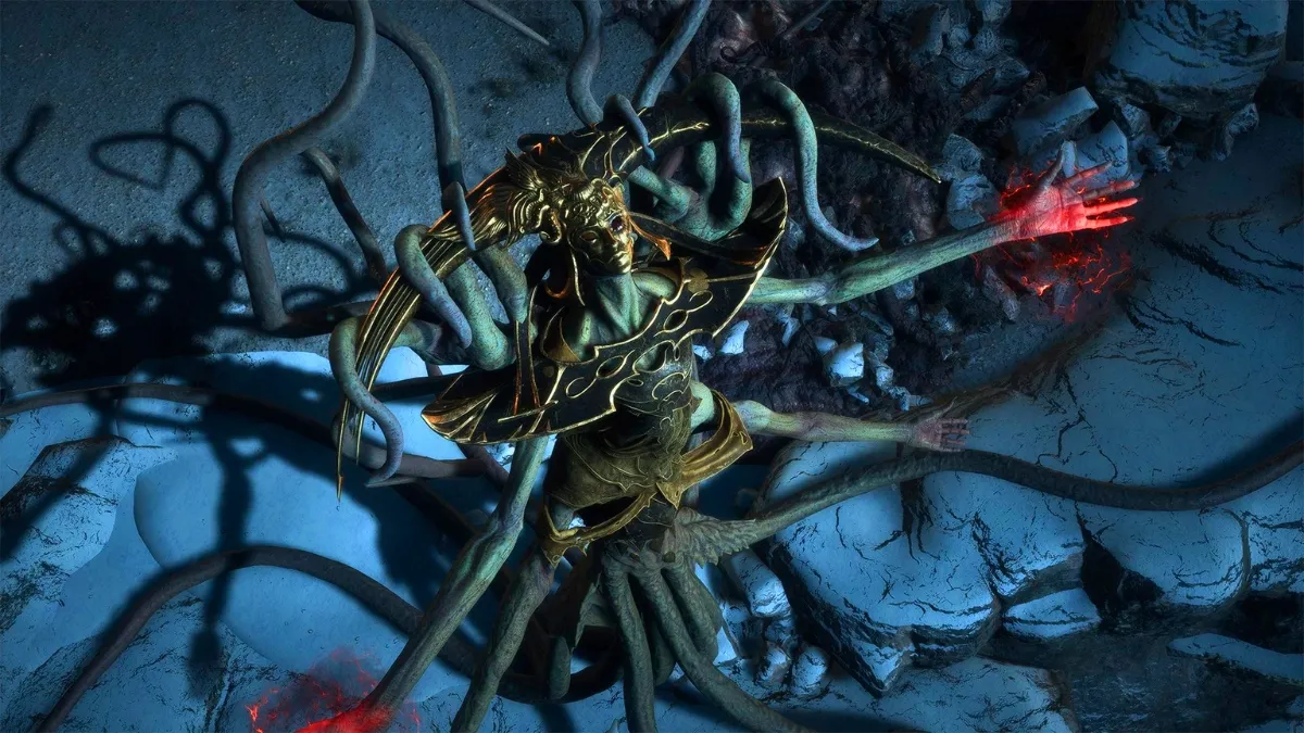 Captura de pantalla de Ghilan'nain en Dragon Age: The Veilguard