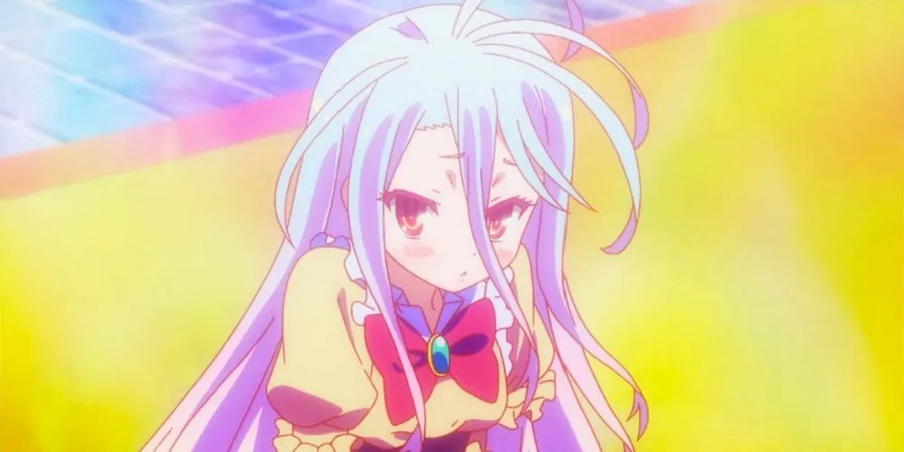 Shiro en No Game No Life