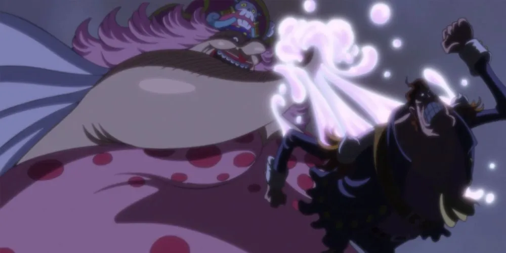 Big Mom 使用 Soru Soru no Mi