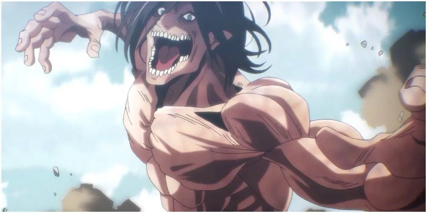 Eren como o Titã de Ataque