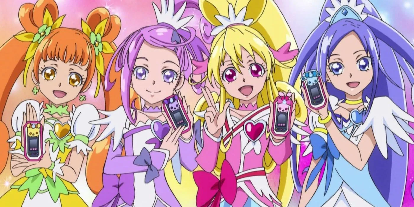 The main characters of Aikatsu Idol Activity - Best Idol Anime