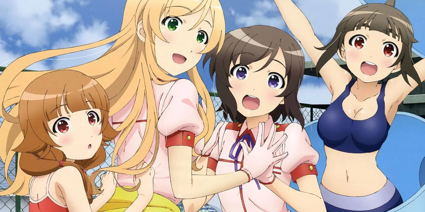 The main characters of Locodol - Best Idol Anime