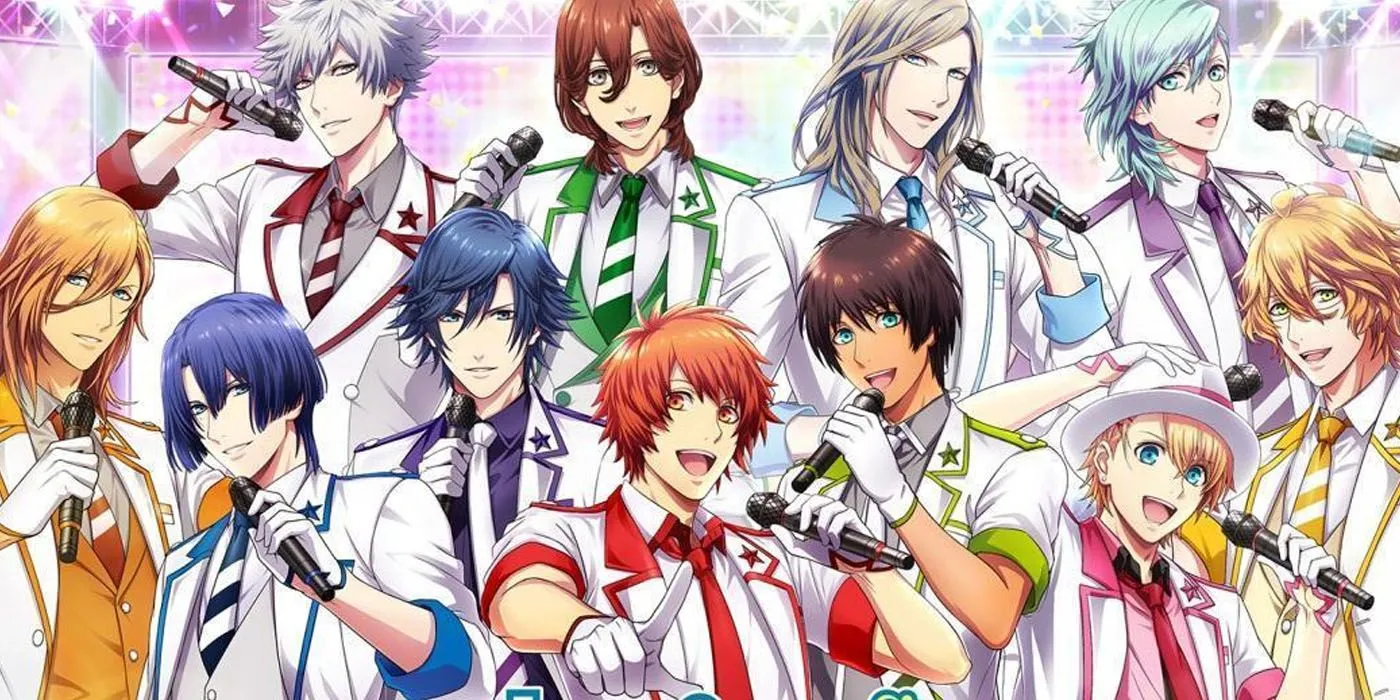 The main characters of Uta No Prince Sama - Best Idol Anime