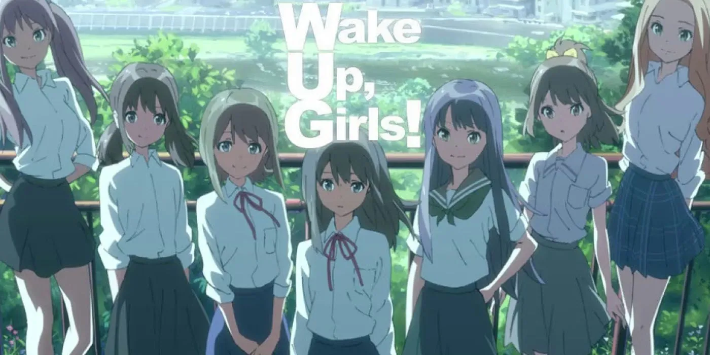 Główni bohaterowie Wake Up Girls - Best Idol Anime