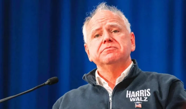 Tim Walz Responds Perfectly to Tony Hinchcliffe’s Controversial Puerto Rico Joke with Hilarious Clapback