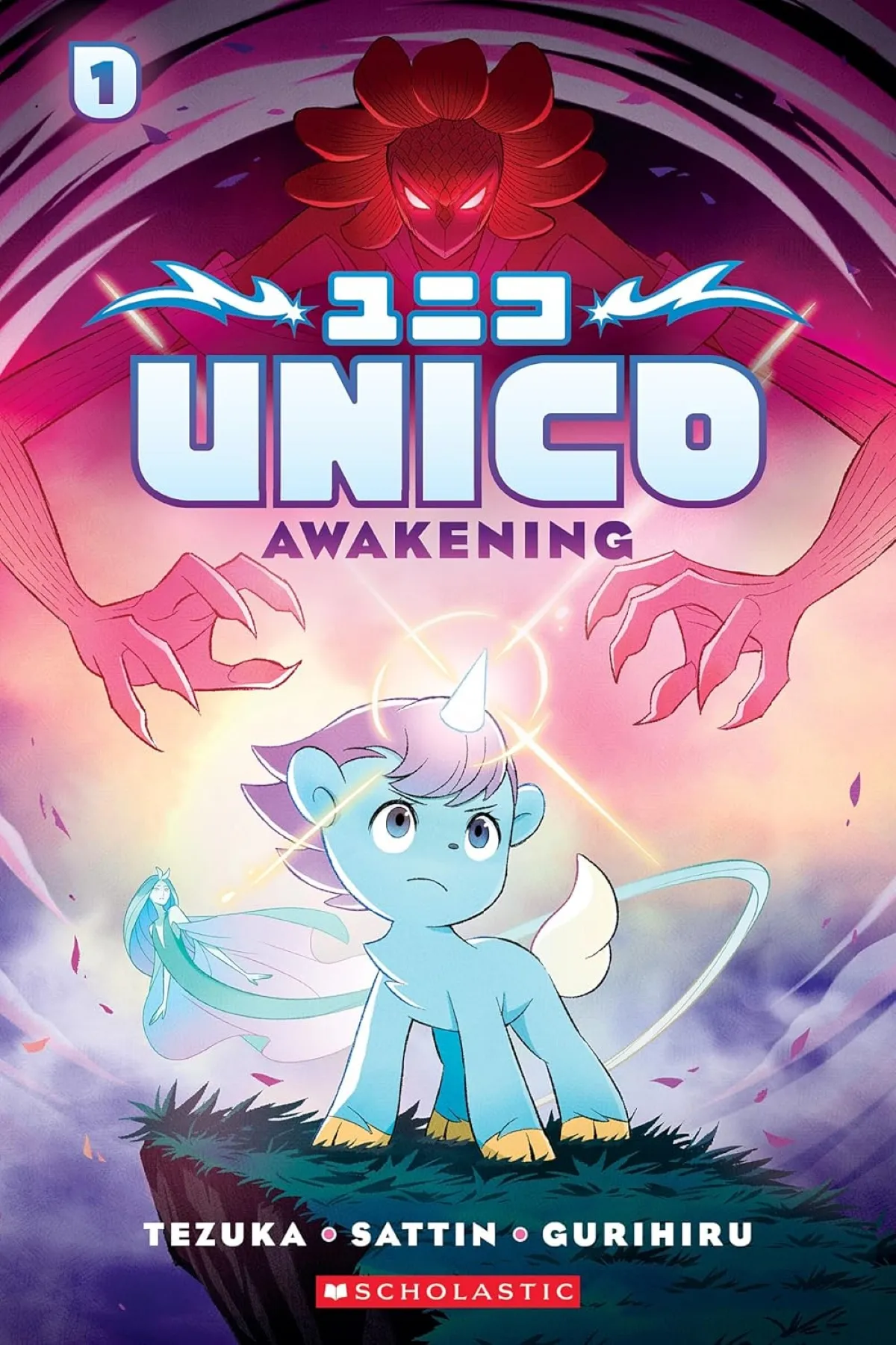 Unico: Arte da capa do Awakening