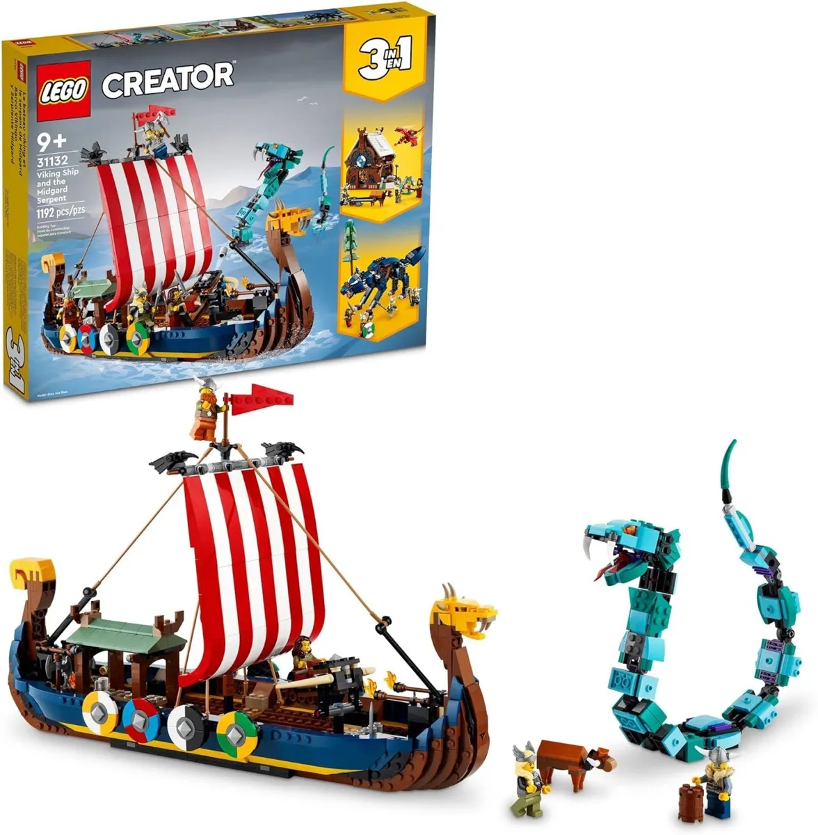 The Viking Ship LEGO set