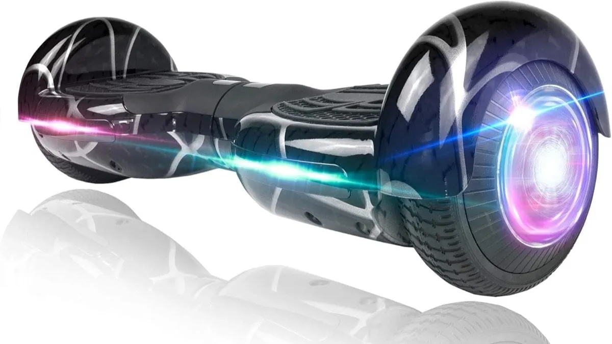 um Hoverboard XPRIT iluminado