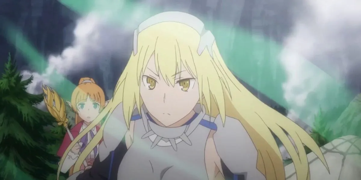 Ais Wallenstein in battle from DanMachi