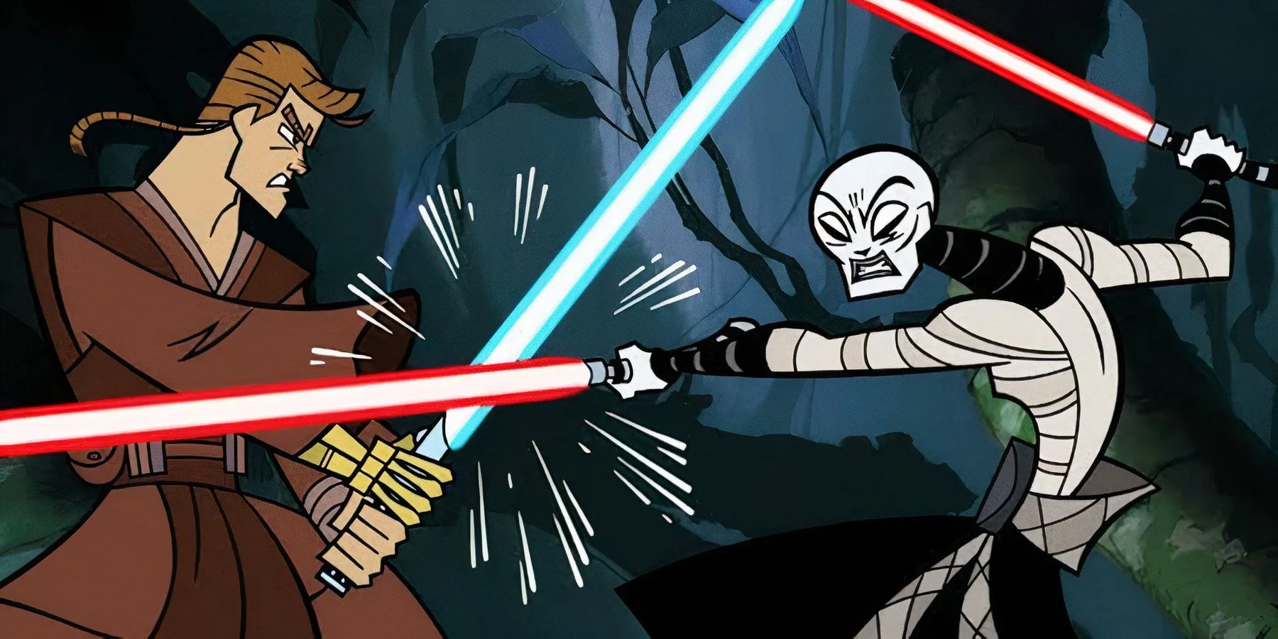 Anakin contre Asajj Ventress