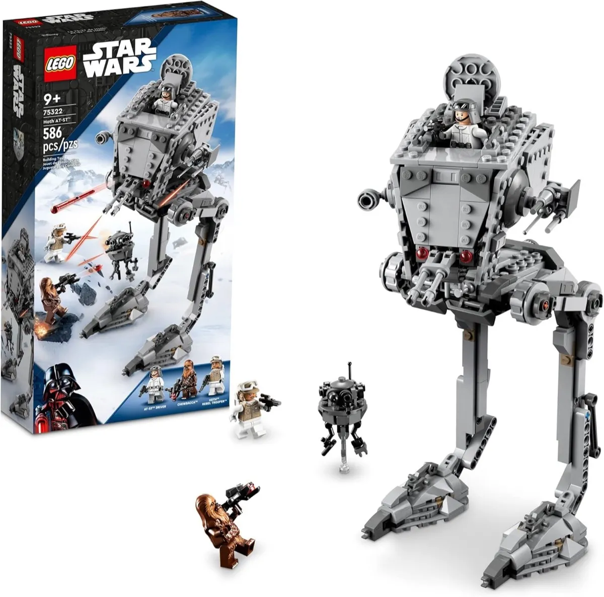 El andador LEGO AT-ST de